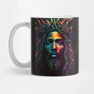 Black African American Jesus Mug